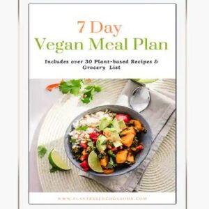 7 Day Vegan Meal Plan Ipad