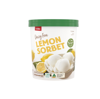 Coles Kosher Sorbet