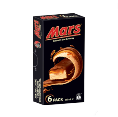 Mars Ice Cream made in France