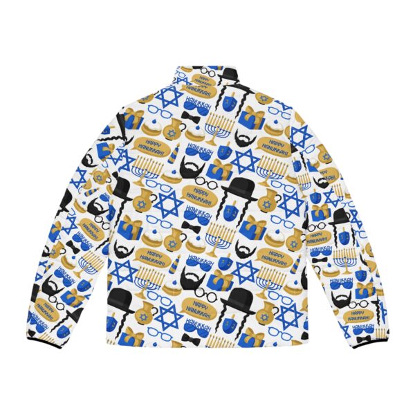 Hanukkah Puffer Jacket - Image 2
