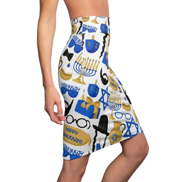 Ugly Hanukkah Women's Pencil Skirt - Image 7