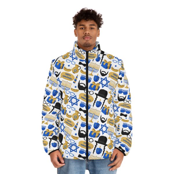 Hanukkah Puffer Jacket