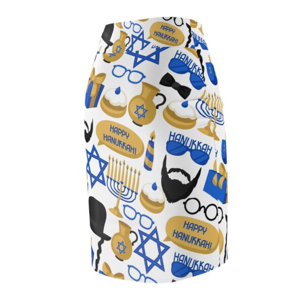 Ugly Hanukkah Women's Pencil Skirt - Image 4