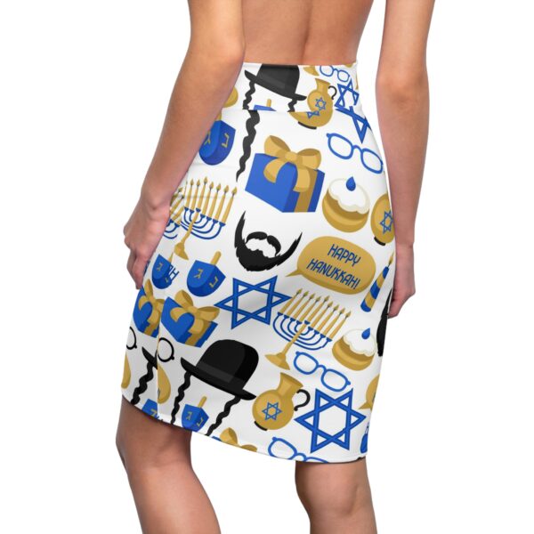 Ugly Hanukkah Women's Pencil Skirt - Image 6