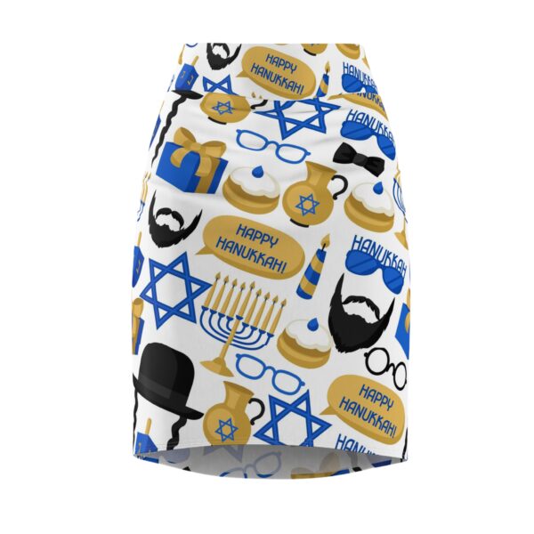 Ugly Hanukkah Women's Pencil Skirt - Image 2