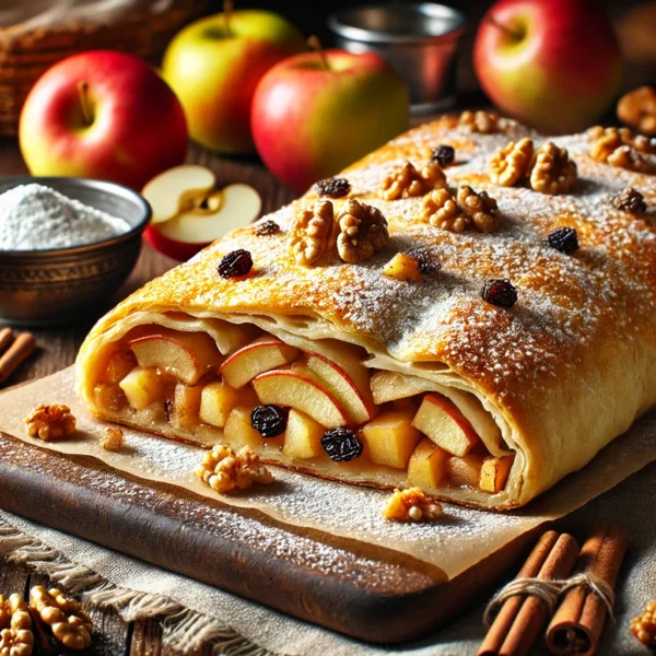 Apple Strudel Recipe for Sukkot – The Kosher Hub Home of all Things Jewish