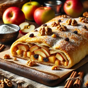 FREE Apple Strudel Recipe for Sukkot