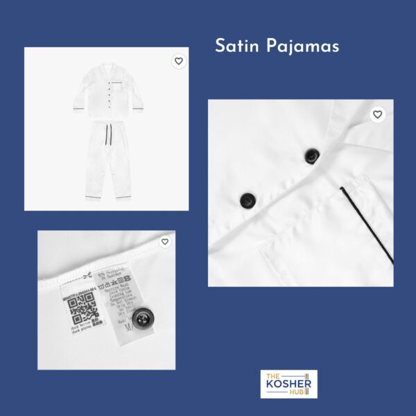 Hanukkah Pajamas, Satin Hanukkah Pajamas, - Image 9