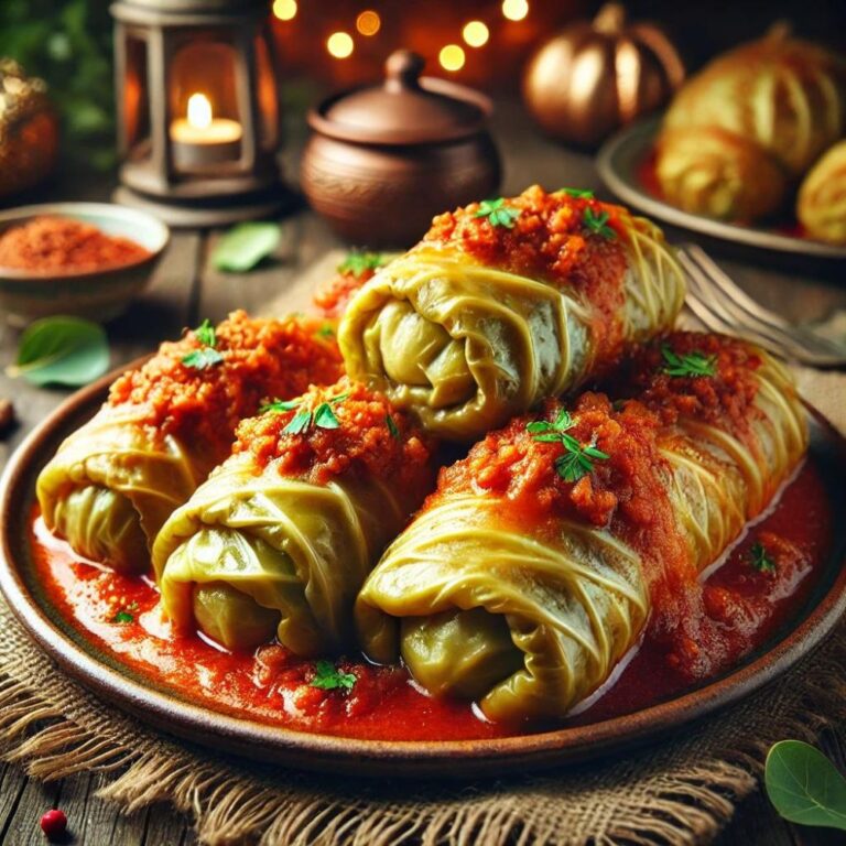 Stuffed Cabbage for Sukkot