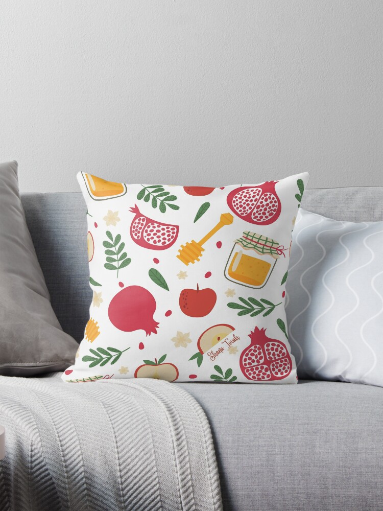 Rosh Hashanah throw pillow