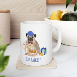 Hanukkah Dog Mug