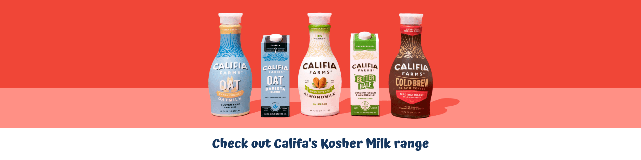 Califia Farms — Shop kosher vegan plant-based milk on Amazon