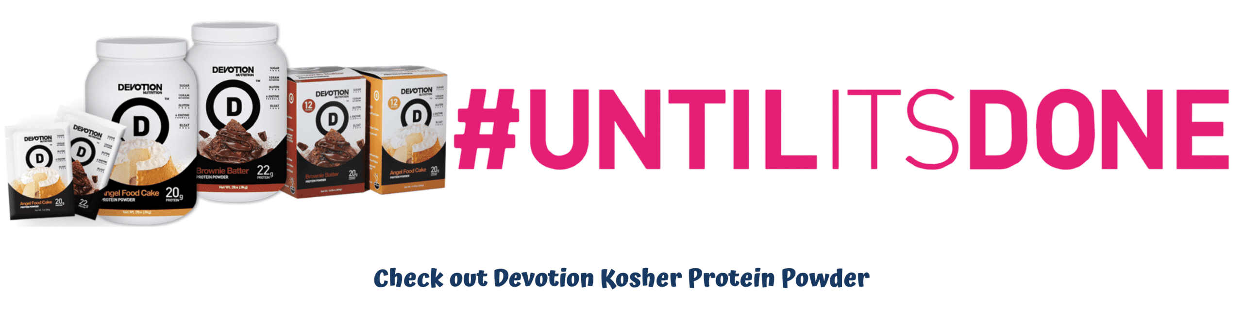 Devotion Nutrition — Shop kosher protein powder on Amazon