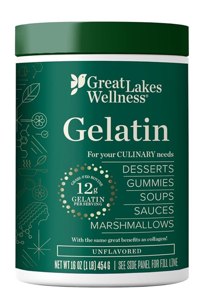 Great Lakes Wellness Meat Based Beef Gelatin Kosher