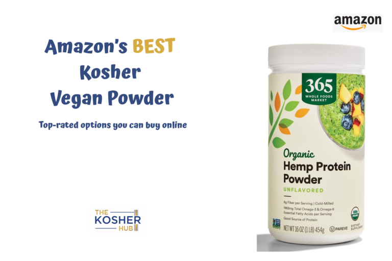 Kosher Vegan Protein Powder on Amazon