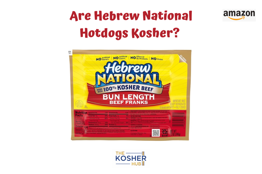 Are Hebrew National Hotdogs Kosher on Amazon