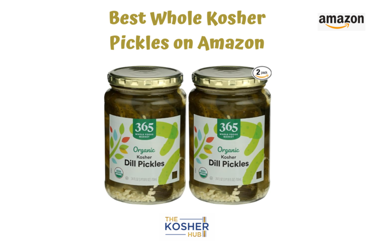 Best Whole Kosher Dill Pickles on Amazon