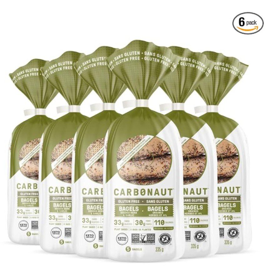 Carbonaut Gluten Free Low Carb Bread — kosher certified on Amazon