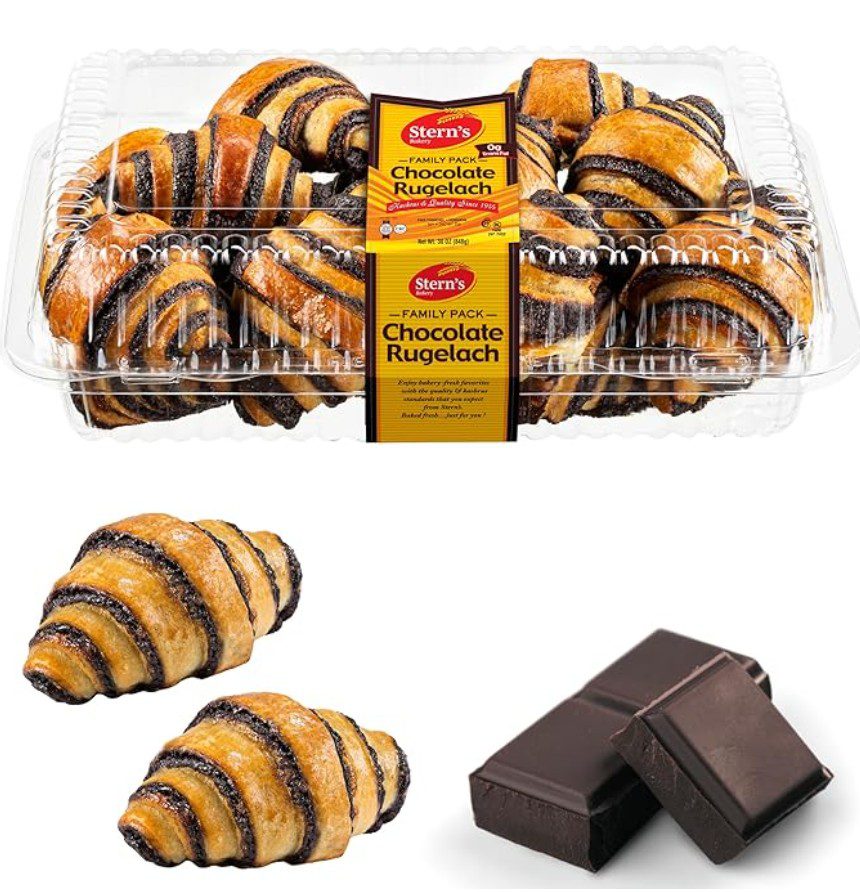 Stern's Bakery Chocolate Rugelach — kosher rugelach on Amazon