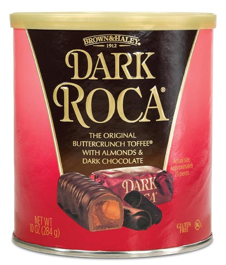 Dark Roca Toffee with Almond — kosher dark chocolate gift