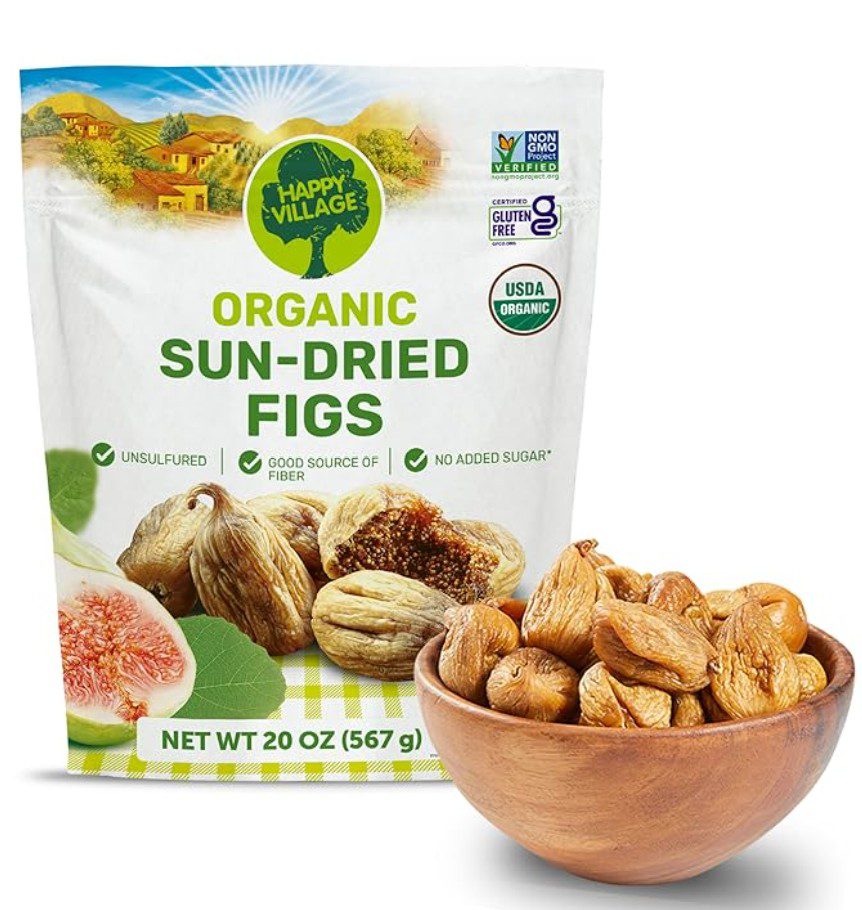 Happy Village Kosher Dried Figs on Amazon