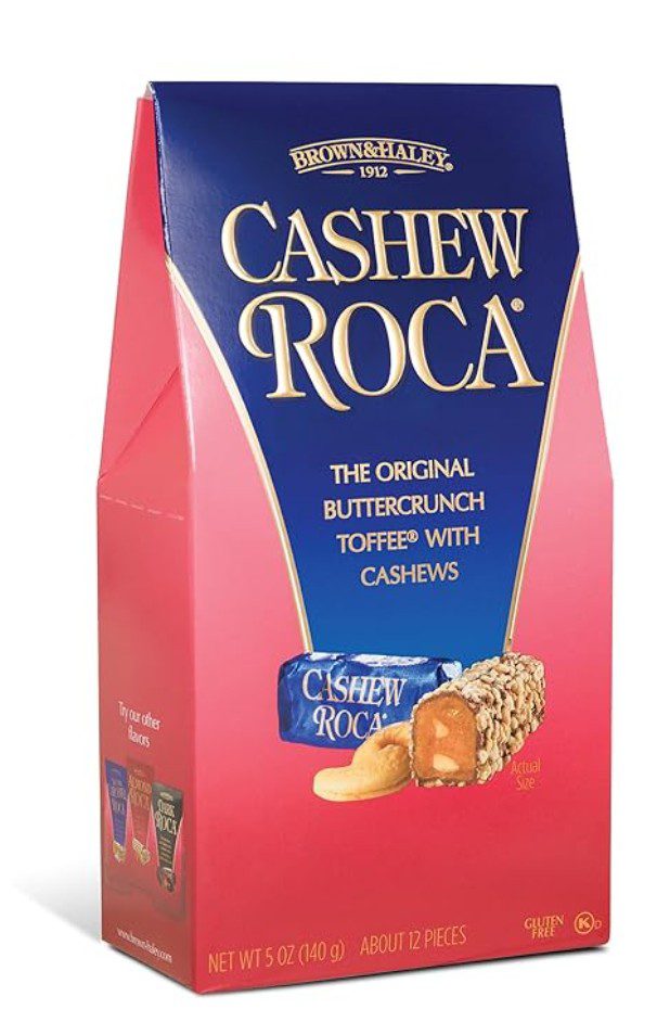 Roca Chocolate Caramel Buttercrunch Toffee Gift Box — kosher chocolate gift