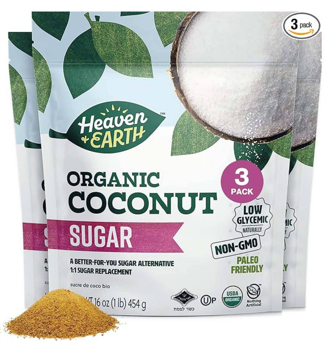Kosher Coconut Sugar — Kosher for Passover natural sweetener