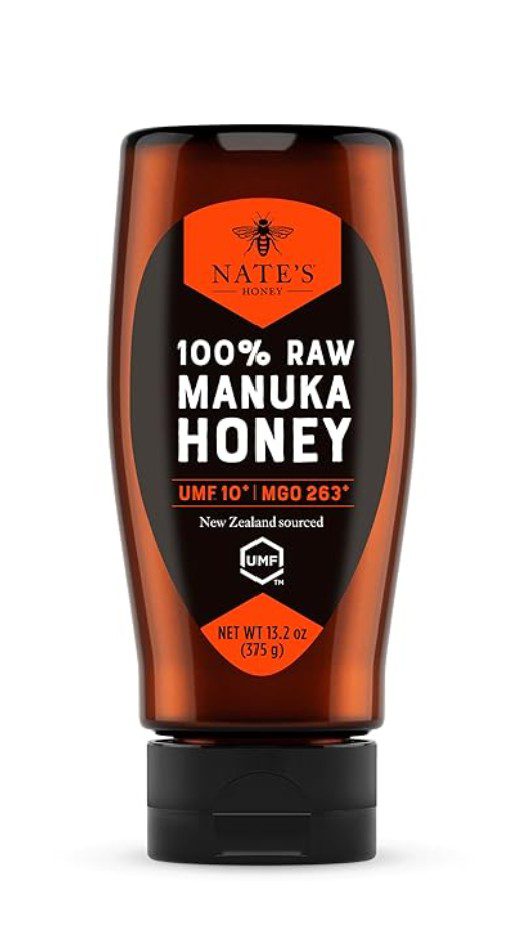 Nate's Raw Kosher Manuka Honey MGO 263 UMF 10 certified