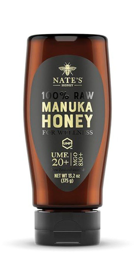 Nate's Pure Manuka Honey Gold Edition MGO 830 UMF 20+ kosher