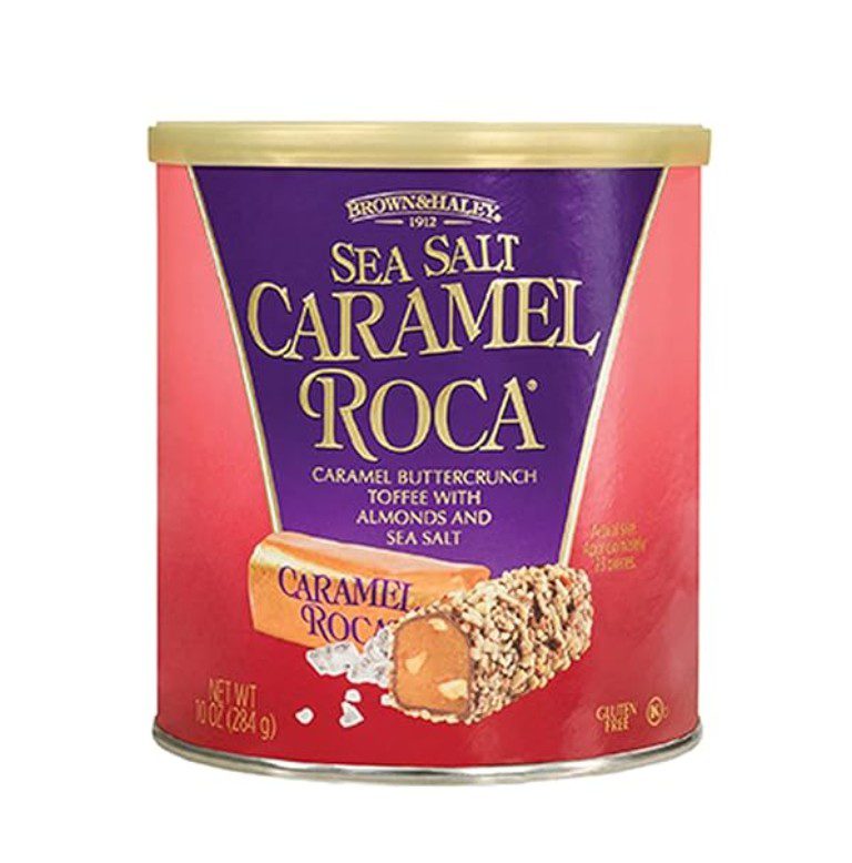 Almond Roca Sea Salt Caramel Canisters — kosher chocolate gift