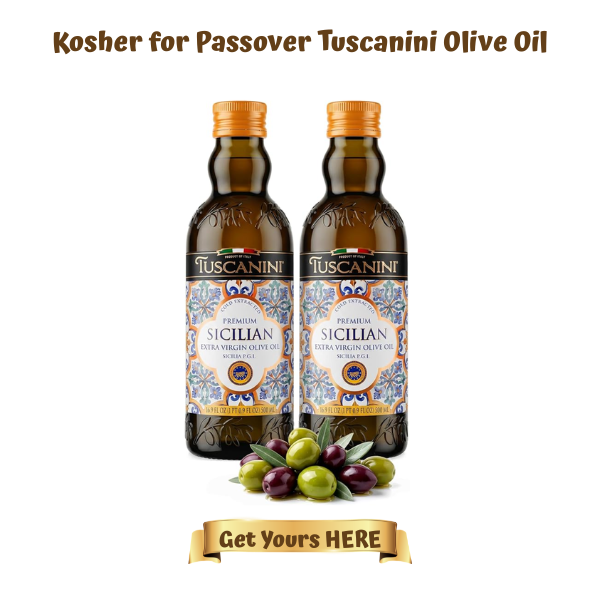 Tuscanini Kosher Olive Oil on Amazon