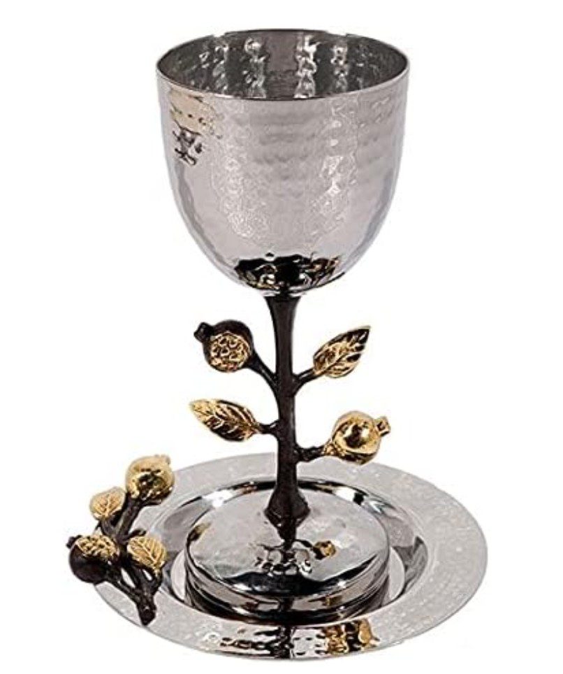 Yair Emanuel Sculpted Kiddush Cup — Kiddush cup on Amazon