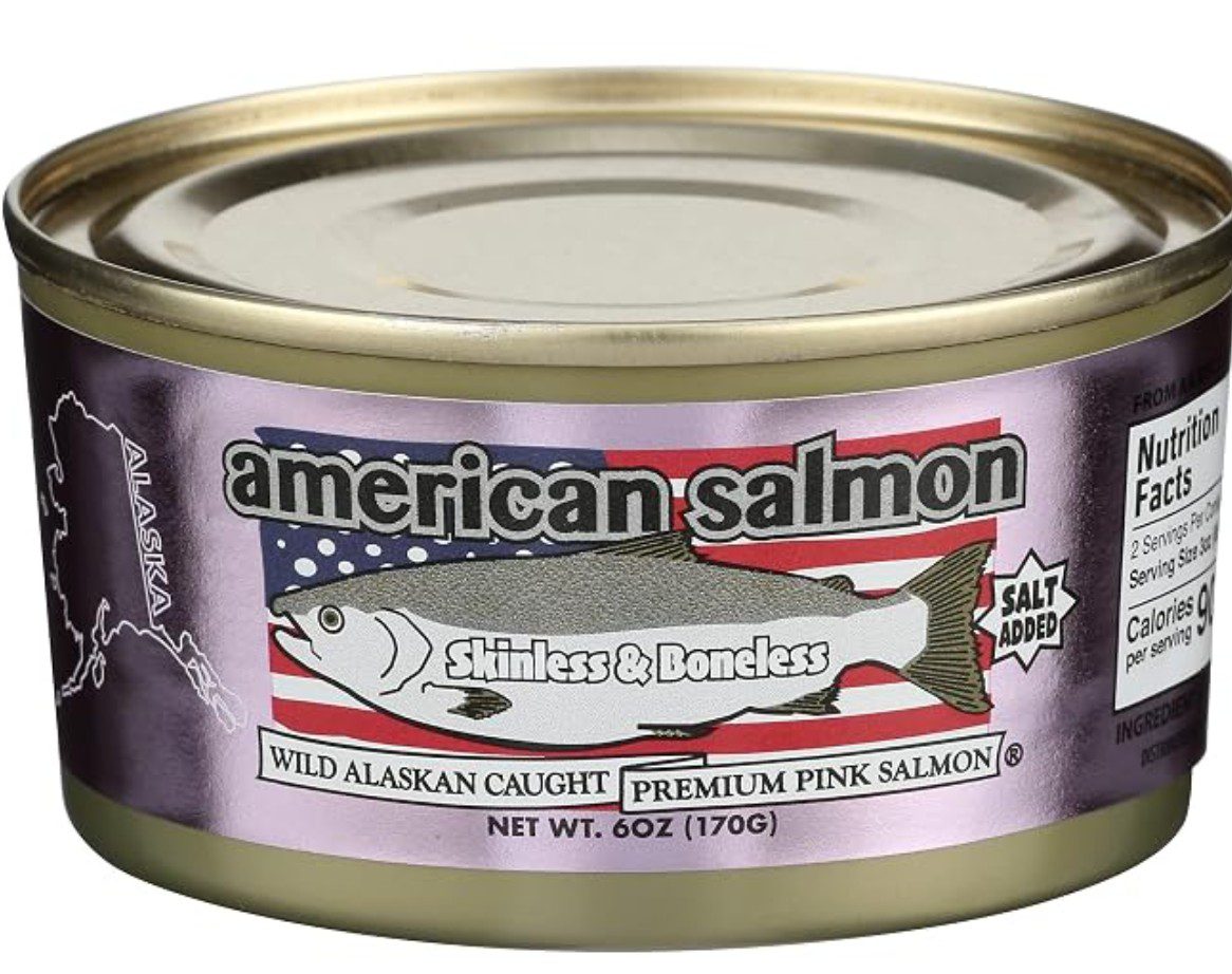 American Pink Salmon canned — kosher salmon on Amazon