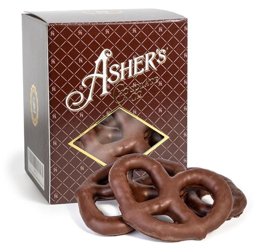 Asher's Sugar Free Kosher Chocolate Pretzels