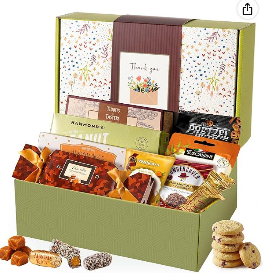 Broadway Basketeers kosher thank you gift basket