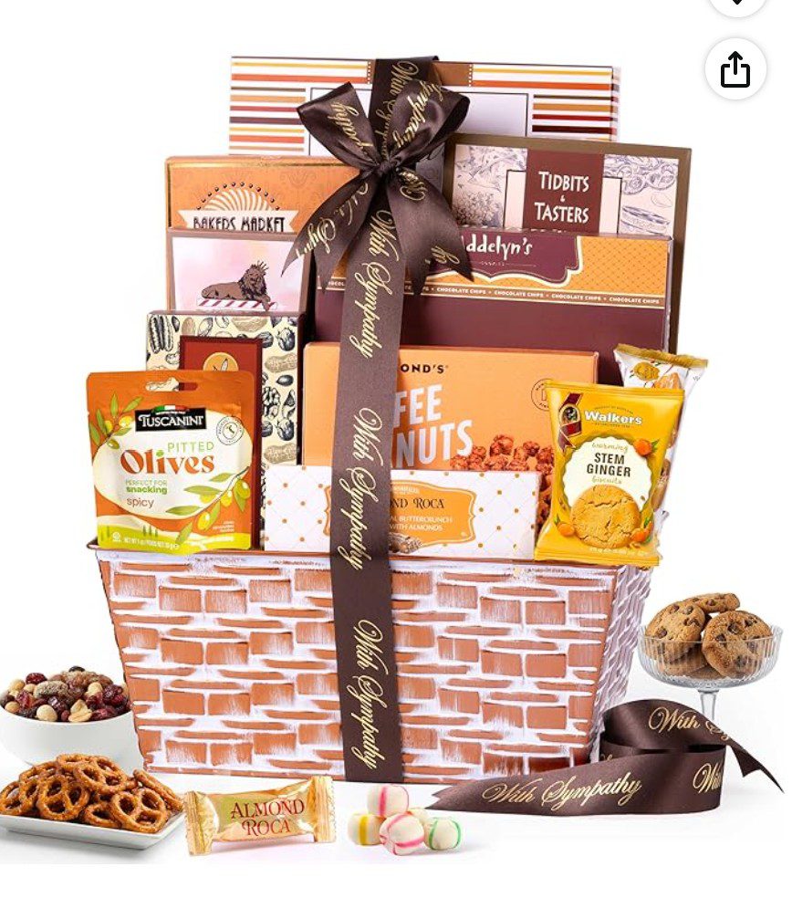 Broadway Basketeers kosher sympathy gift basket