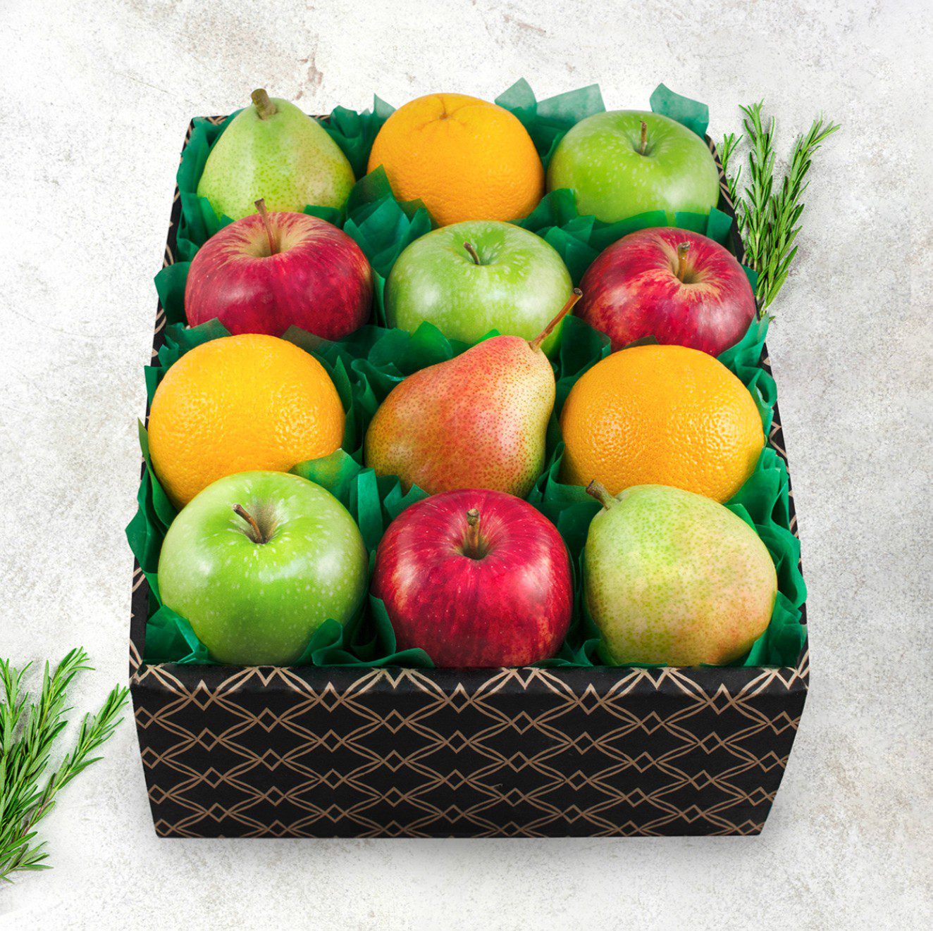 Capalbo's Fruitful Feast kosher fruit gift box for Rosh Hashanah