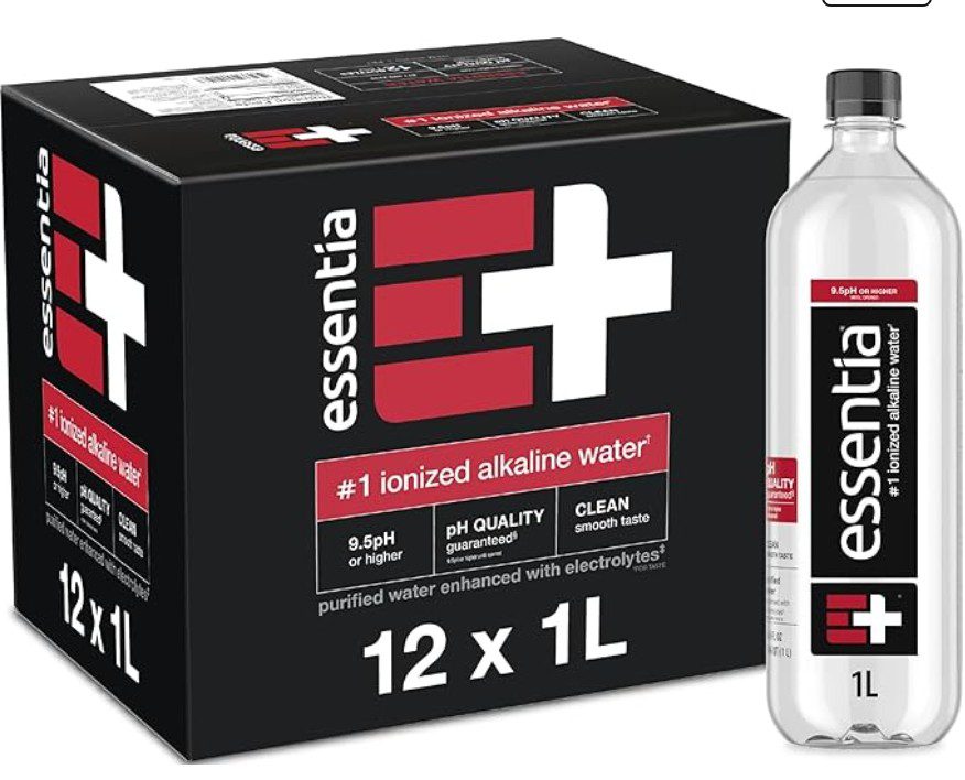 Essentia Ionized Alkaline Water — kosher alkaline water on Amazon