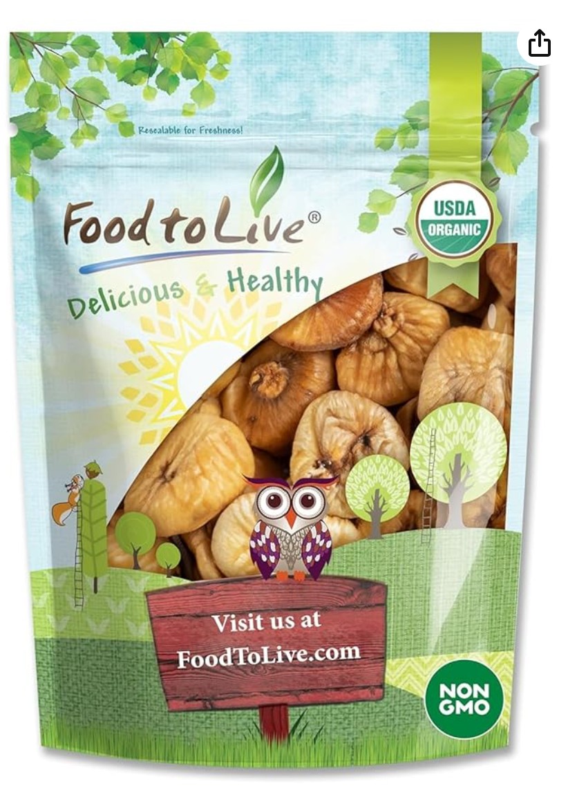 Food to Live Kosher Dried Figs