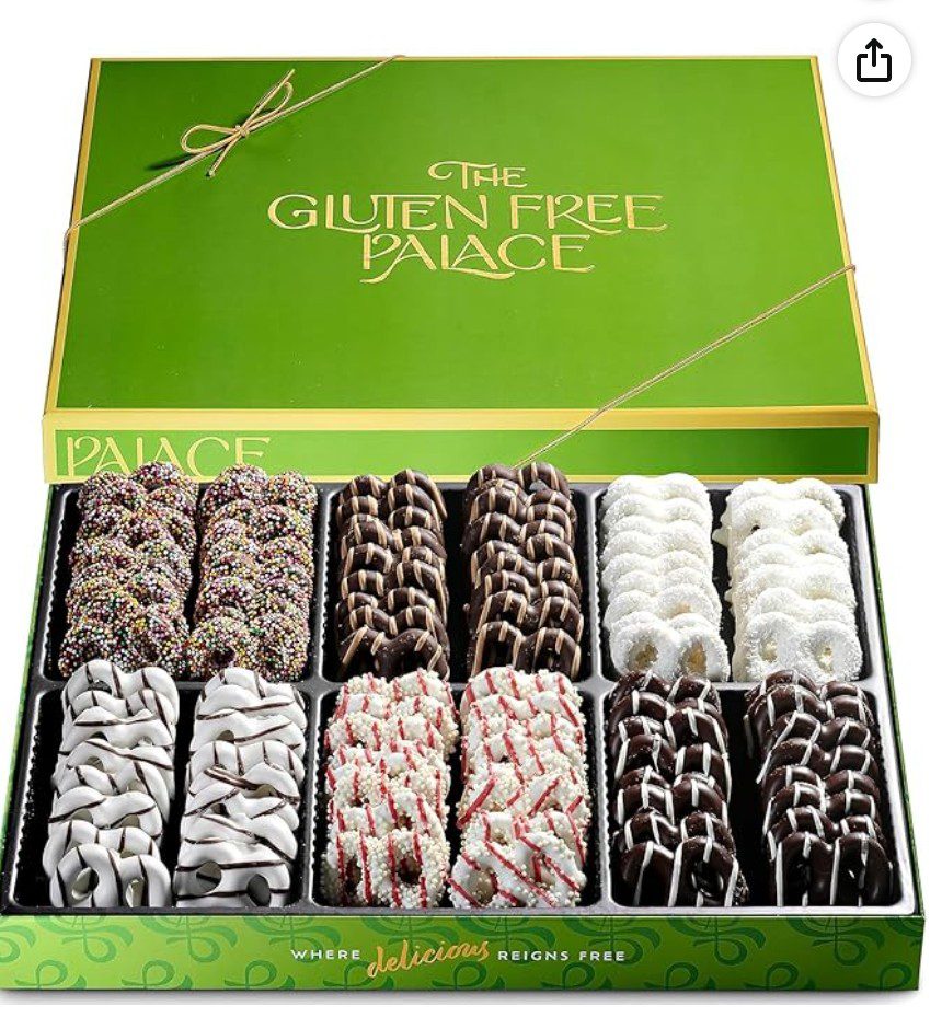Gluten Free Palace Kosher Chocolate Pretzels Gift Box