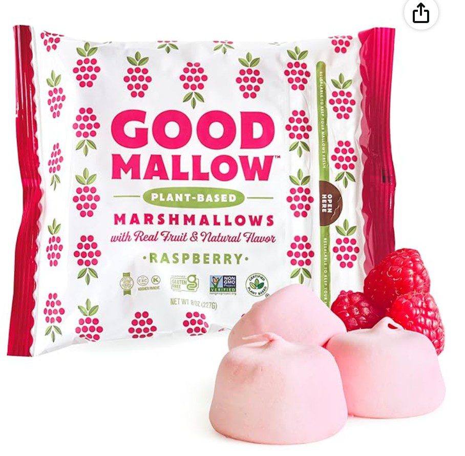 Good Mallow Strawberry Marshmallows — kosher marshmallows on Amazon