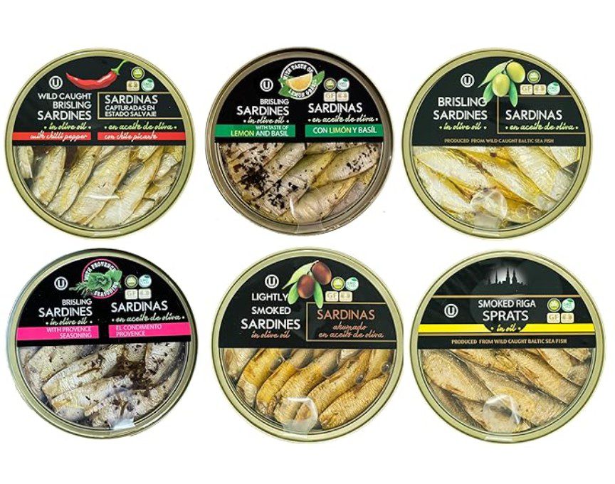 Grilled Catch Canned Fish Variety Pack — kosher fish on Amazon