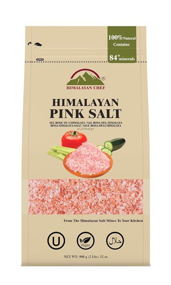 Himalayan Pink Salt Bag — kosher certified resealable
