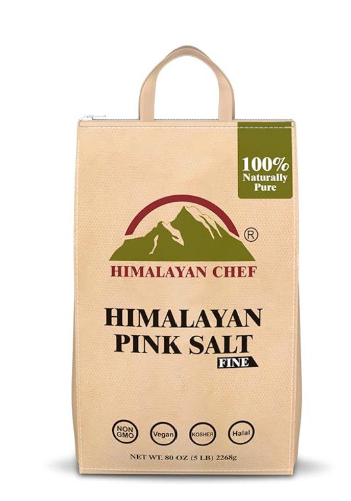 Himalayan Pink Salt Bulk Bag — kosher certified large supply