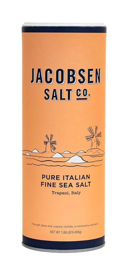Jacobsen Pure Italian Sea Salt — kosher certified premium finishing salt