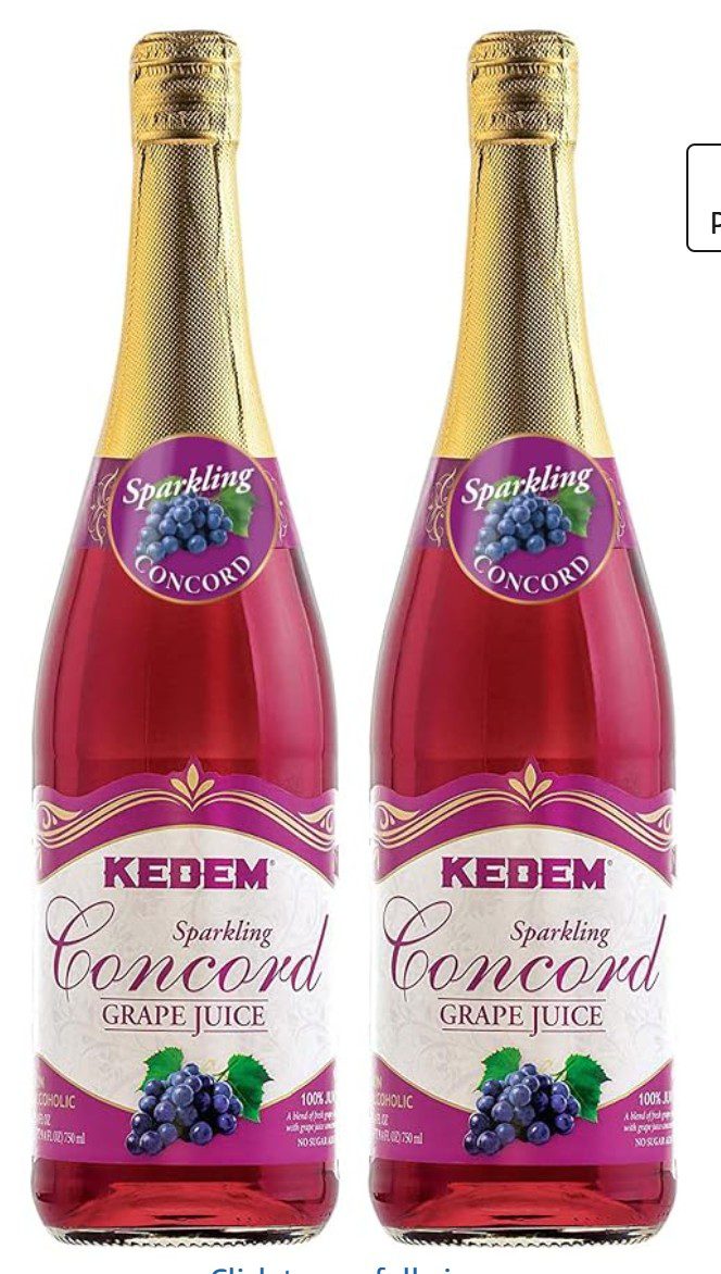 Kedem Sparkling Grape Juice — kosher sparkling grape juice on Amazon