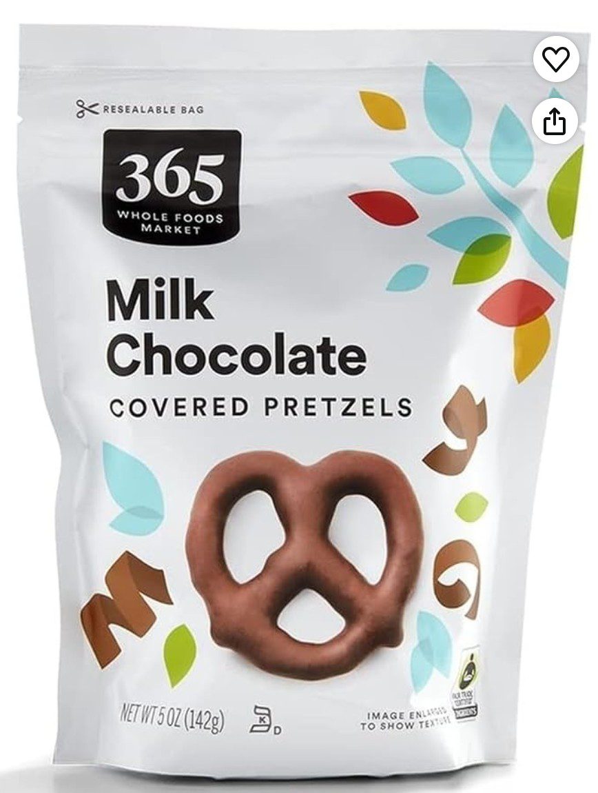 365 Kosher Milk Chocolate Pretzels