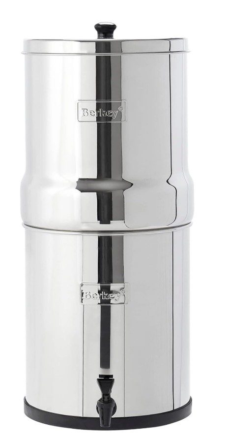 Large Stainless Steel Water Filter — countertop water filter on Amazon
