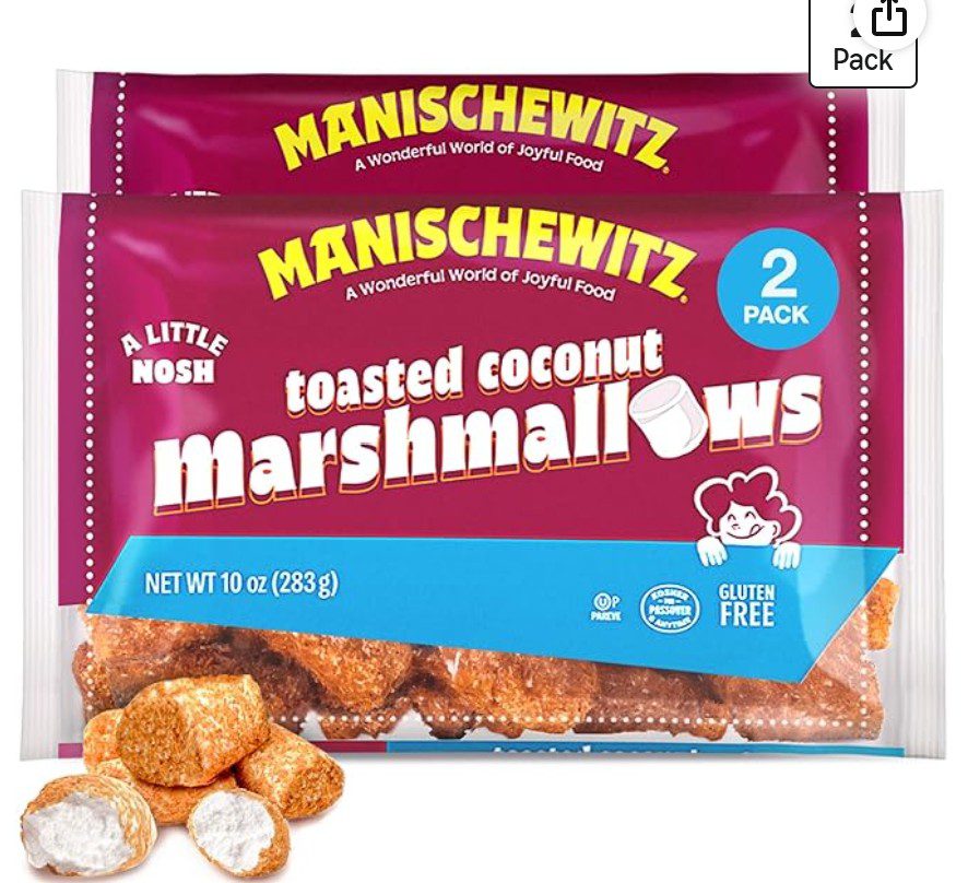 Manischewitz Marshmallows on Amazon