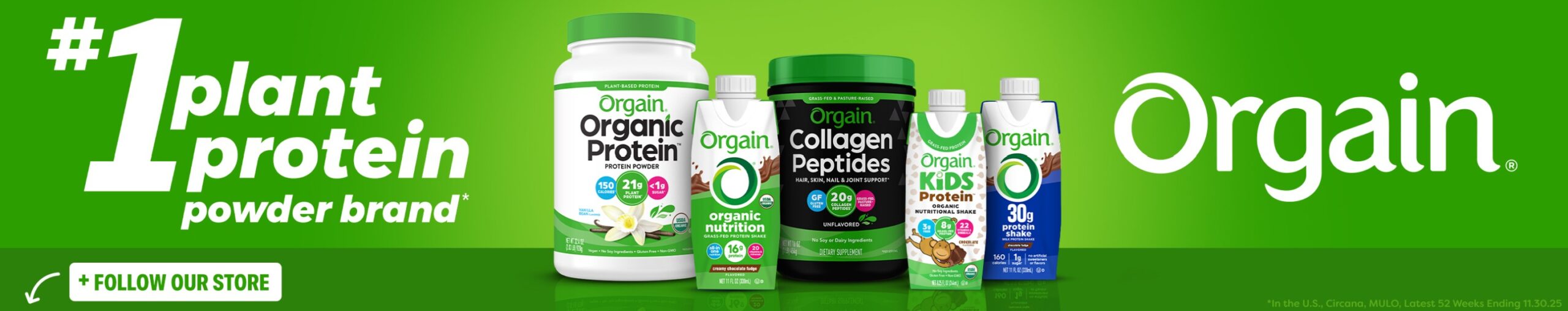 Orgain — Shop kosher plant based protein powder on Amazon